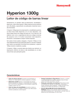 Hyperion 1300G Data Sheet Rev B 02/11 Portuguese