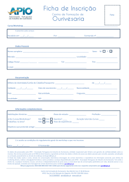 Fa&ccedil;a aqui o da Ficha de Inscri&ccedil;&atilde;o!