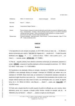 30/CC/2014 - Instituto dos Registos e Notariado