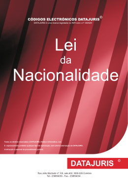Lei da Nacionalidade