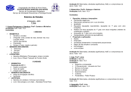 Roteiros de Estudos - II Trimestre