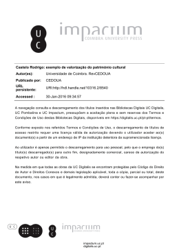 Castelo Rodrigo - UC Digitalis