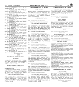 ISSN 1677-7069 - TWiki - Universidade Federal da Bahia