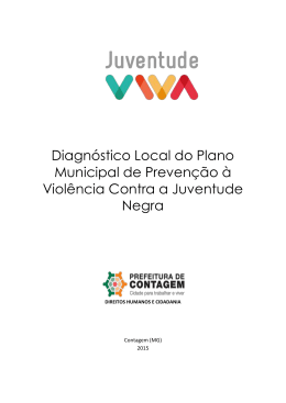 Diagn&oacute;stico Local do Plano Municipal de