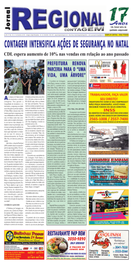 Jornal-Regional-de-Contagem - Blog CRB-6