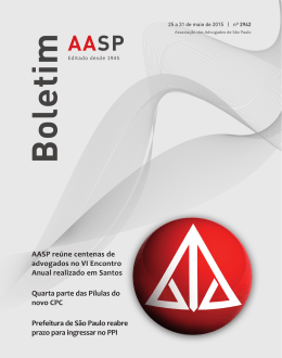 Prefeitura de São Paulo reabre prazo para ingressar no PPI AASP