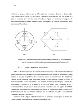 56 relacionar a press&atilde;o interna com a deforma&ccedil;&atilde;o da