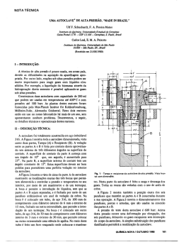 nota tecnica uma autoclave* de alta press&atilde;o, &ldquo;made