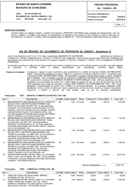 Betha Compras - Diário Oficial dos Municípios de Santa Catarina
