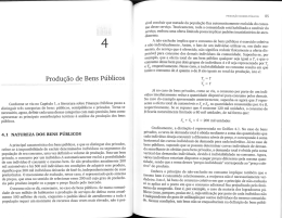 Produ&ccedil;&atilde;o de Bens P&uacute;blicos