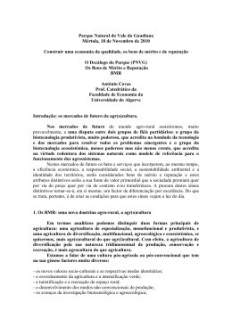 A Economia dos Bens de M&eacute;rito