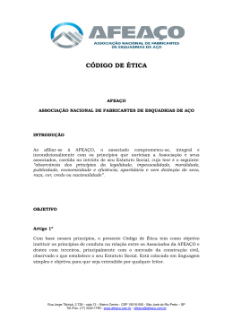 CÓDIGO DE ÉTICA