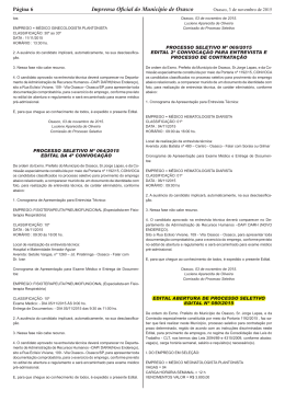 edital de abertura n&ordm; 80/2015