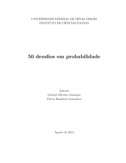50 desafios em probabilidade