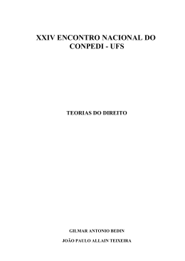 1 INTRODU&Ccedil;&Atilde;O Por muito tempo esquecido no cen&aacute;rio