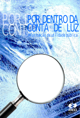 POR DENTRO DA CONTA DE LUZ