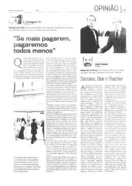 21 Set artigo JCG Sócrates, Blair e Thatcher