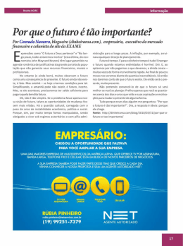 Por que o&fnof;utum &eacute; t&atilde;o importante?