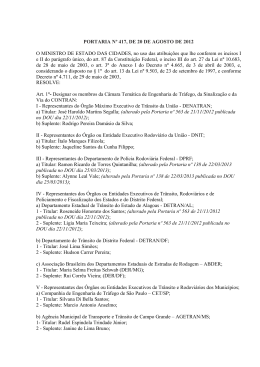 Portaria da ENG DE 2012- 2014