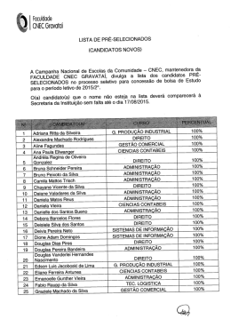 Faculdade CNEC Gravata&iacute;