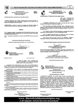 ESTADO DO PiAUí PREFEITURA MUNICIPAL DE ALTOS