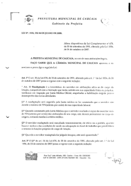 lei n&rdquo;. 1935, de 04 de julho de 2008.