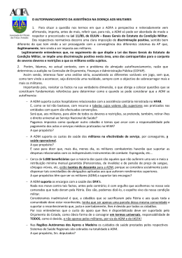 documento entregue na AR