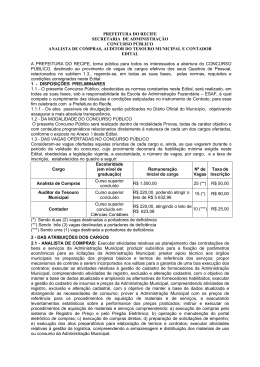 PREFEITURA DO RECIFE SECRETARIA DE
