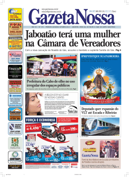 ANUNCIE AQUI - Gazeta Nossa
