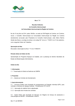 Ata nº11 - CIM – Região de Coimbra