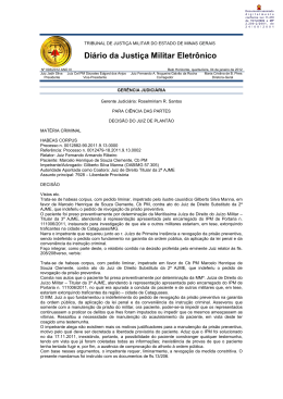 Di&aacute;rio da Justi&ccedil;a Militar Eletr&ocirc;nico