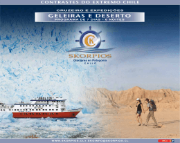 GELEIRAS E DESERTO
