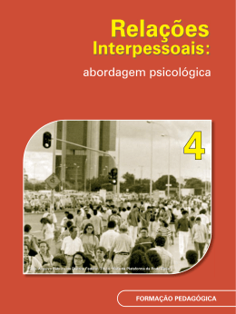 Rela&ccedil;&otilde;es interpessoais : abordagem psicol&oacute;gica