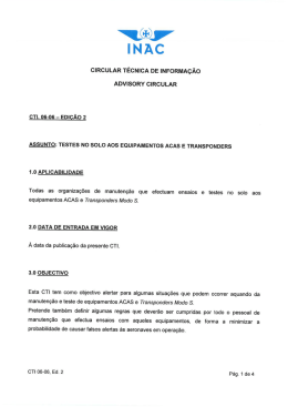 Circular Técnica de Informação n.º 06-06 - EDIÇÃO 2