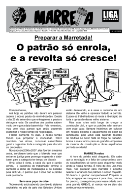 Folheto Marreta