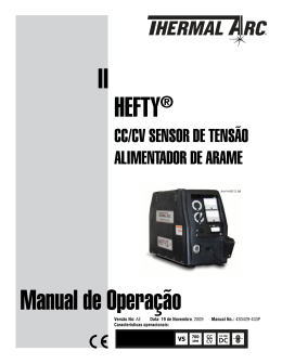 HEFTY® II Manual de Operação