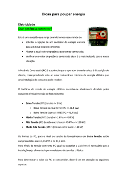 Dicas para poupar energia