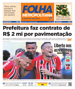 Prefeitura faz contrato de R$ 2 mi por pavimenta&ccedil;&atilde;o