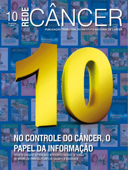 revISTA rede C&Acirc;NCer - Biblioteca Virtual em Sa&uacute;de