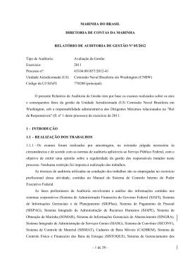 (CNBW - Relat&oacute;rio Auditoria de Gest&atilde;o)