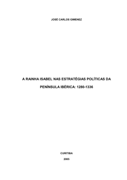 a rainha isabel nas estrat&eacute;gias pol&iacute;ticas da pen&iacute;nsula ib&eacute;rica