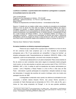 Julio Lucchesi Moraes - lus&oacute;fonos e lus&oacute;fobos