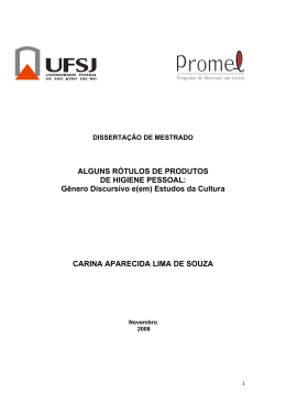 ALGUNS R&Oacute;TULOS DE PRODUTOS DE HIGIENE PESSOAL
