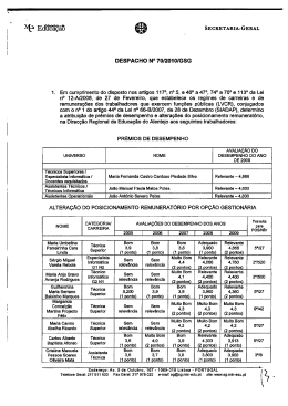 DESPACHO N° 70I201OIGSG