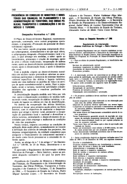 Despacho Normativo n.&deg; 2/95 de 11 de Janeiro