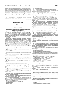 edital - ESE - Universidade do Minho