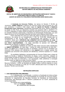 EDITAL DE ABERTURA DE INSCRI&Ccedil;&Otilde;ES E INSTRU&Ccedil;&Otilde;ES