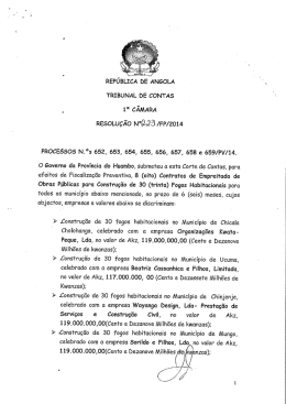 Resolução Nº223_FP - Tribunal de Contas de Angola