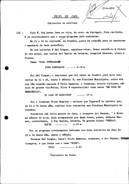 &eacute; um acontecimento que o nosso/`programa deve assinalar..