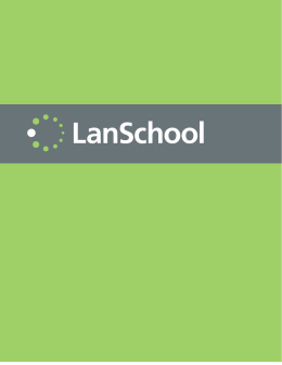 Guia de Instalação do LanSchool - Stone
